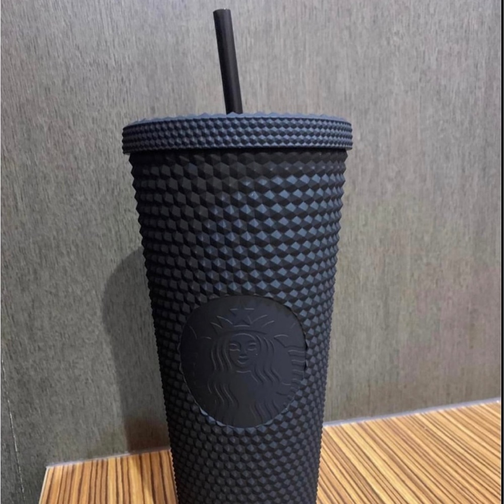 Starbucks Matte Black Studded Cup BRAND NEW
